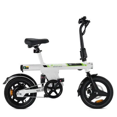Mestno električno kolo iSinwheel U1 14" - 250 W motor - 36 V 7,8 Ah - belo