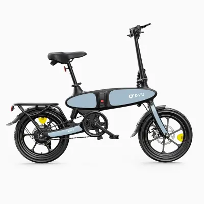 DYU C2 16" zložljivo električno kolo, 250 W 48 V 7,5 AH, disk zavore