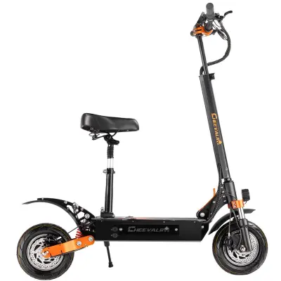 Terenski električni skuter CHEEVALRY S10, 2*1600 W motor, 52 V 33 Ah, črn