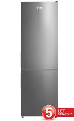 VOX kombinirani hladilnik NF 4030 X E [E, H: 224 L, Z: 86 L, NO-FROST, inox]