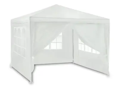 Vrtni paviljon bel 3x3m 4936