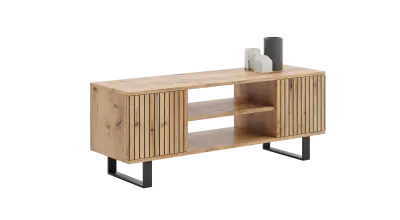 RTV omarica Focus loft 135 cm - dekor letvic hrast Craft