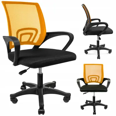 Stol SMART črn/oranžen (novi kod)
