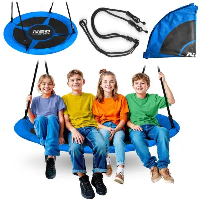 Gugalnica štorkljino gnezdo Neo-Sport Swingo 120 cm