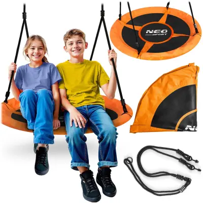 Gugalnica štorkljino gnezdo Neo-Sport Swingo 100 cm