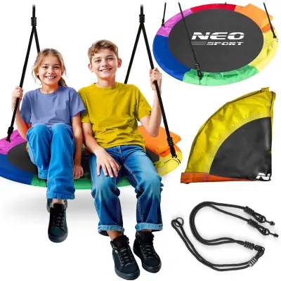 Gugalnica štorkljino gnezdo Neo-Sport Swingo 100 cm