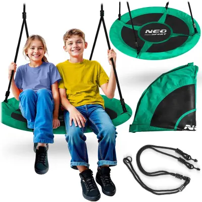 Gugalnica štorkljino gnezdo Neo-Sport Swingo 100 cm