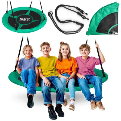 Gugalnica štorkljino gnezdo Neo-Sport Swingo 120 cm
