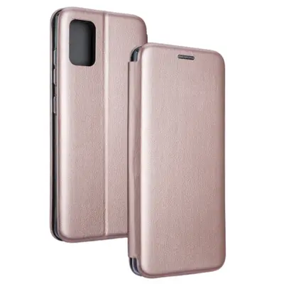 BELINE OVITEK BOOK MAGNETNI ZA SAMSUNG A20S A207 ROZA-ZLAT OVITEK