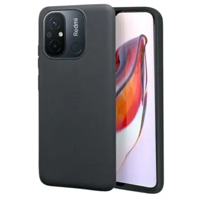 OVITEK CANDY BELINE ZA XIAOMI 12C ZAŠČITNI OVITEK ČRNO