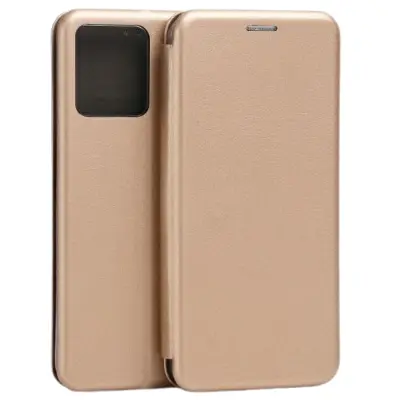 BELINE ETUI KNJIGA MAGNETNI ZA REALME C30 ETUI Z ZLATIM OVITKOM