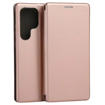 BELINE MAGNETNA KNJIŽNICA ZA SAMSUNG S24 ULTRA S928 ROZA IN ZLATA