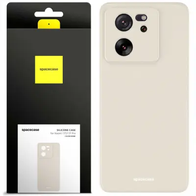 SILIKONSKI OVITEK SPACECASE ZA XIAOMI 13T 13T PRO BONE
