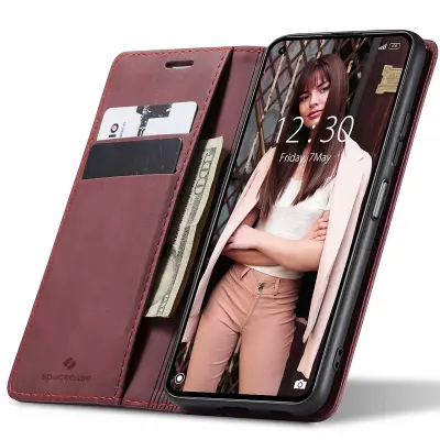 SPACECASE OVITEK DENARNICA ZA XIAOMI MI 11 LITE 5G NE RDEČA