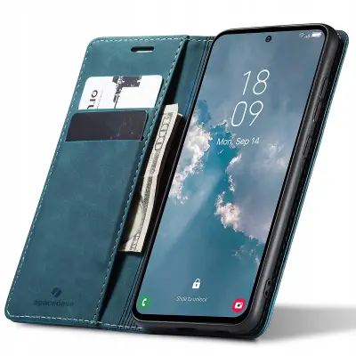 OVITEK DENARNICA SPACECASE ZA SAMSUNG GALAXY A54 5G MODRA