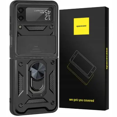 OVITEK SPACECASE ZA SAMSUNG GALAXY Z FLIP 3 ČRN