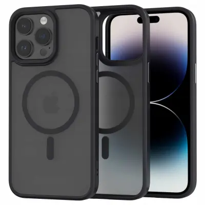 HIBRIDNI OVITEK SPACECASE ZA IPHONE 14 PRO MAX ČRN