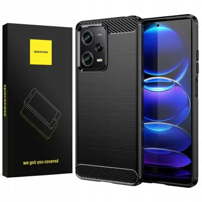 SPACECASE OVITEK CARBON COVER ZA XIAOMI POCO X5 REDMI NOTE 12 5G