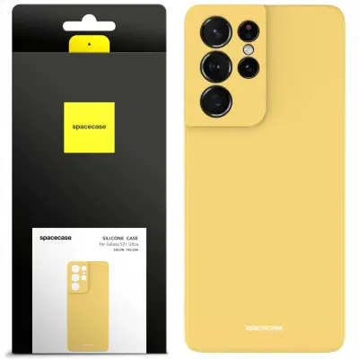 SILIKONSKI OVITEK SPACECASE ZA SAMSUNG GALAXY S21 ULTRA RUMEN