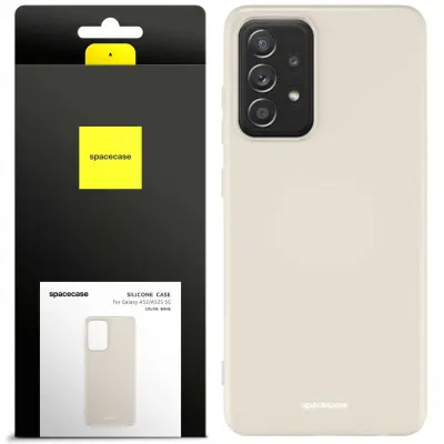 SILIKONSKI OVITEK SPACECASE ZA SAMSUNG GALAXY A52 A52S BONE