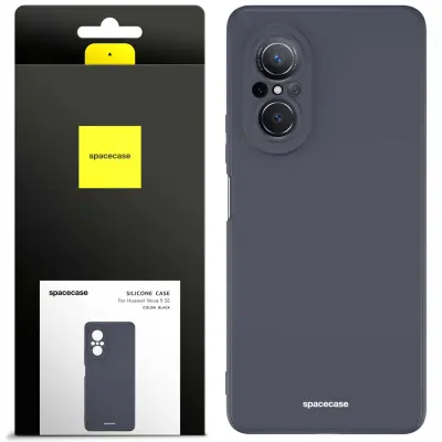 SILIKONSKI OVITEK SPACECASE ZA HUAWEI NOVA 9 SE ČRN