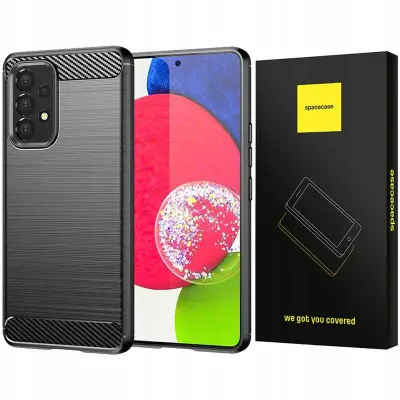 SPACECASE OVITEK ZA SAMSUNG GALAXY A53 5G BLACK CARBON