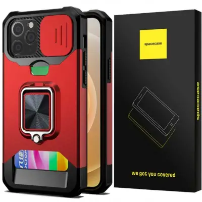 OVITEK SPACECASE OVITEK ZA IPHONE 12 PRO MAX RDEČ