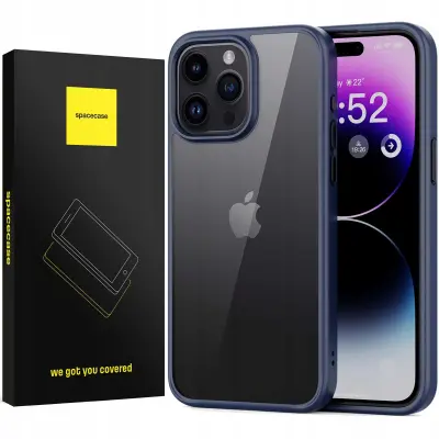 OVITEK SPACECASE ZA IPHONE 15 PRO METRO MODRA