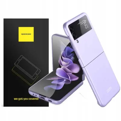 OVITEK SPACECASE ZA TELEFON SAMSUNG GALAXY Z FLIP 4 VIJOLIČEN