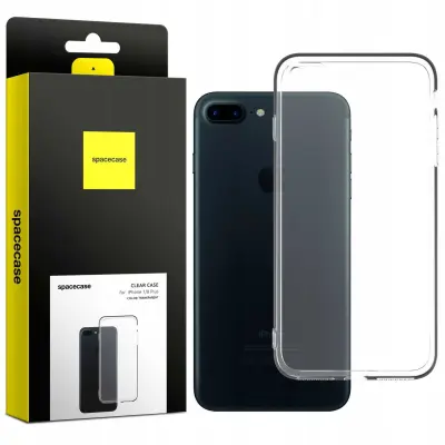 OVITEK SPACECASE CLEAR ZA IPHONE 7 8 PLUS PROZOREN ZAŠČITNI