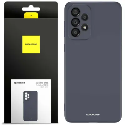 SILIKONSKI OVITEK SPACECASE ZA SAMSUNG GALAXY A33 5G ČRN