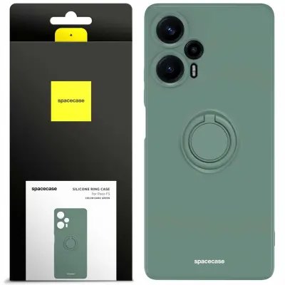 SILIKONSKI OVITEK SPACECASE ZA POCO F5 TEMNO ZELEN OVITEK