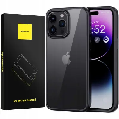OVITEK SPACECASE OVITEK ZA IPHONE 15 PRO MAX ČRN SC METRO