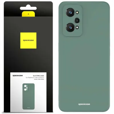 SILIKONSKI OVITEK SPACECASE ZA TELEFON REALME GT NEO 2 3T GT2 ZELEN