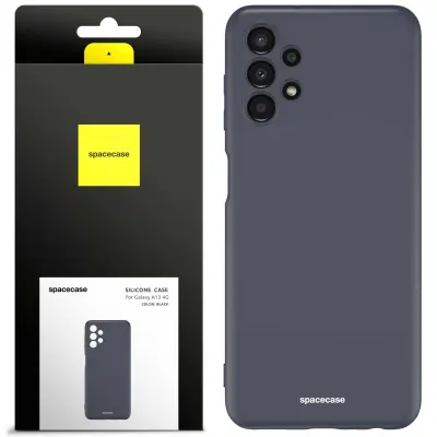 SILIKONSKI OVITEK SPACECASE ZA SAMSUNG GALAXY A13 4G ČRN