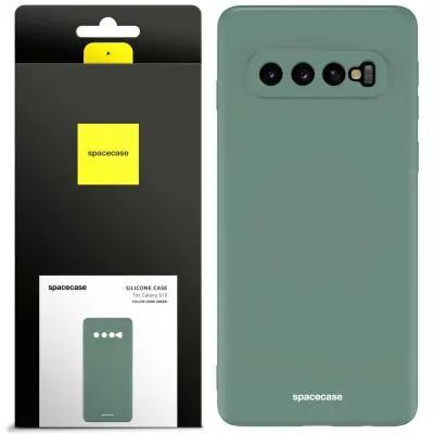SILIKONSKI OVITEK SPACECASE ZA SAMSUNG GALAXY S10 ZELEN