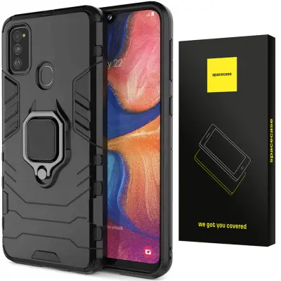 OVITEK SPACECASE CASE ZA SAMSUNG GALAXY M21 X-RING ČRN