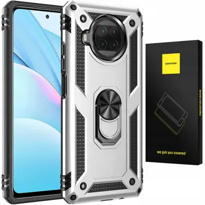 SPACECASE OVITEK ZA XIAOMI MI 10T LITE RING NX SREBRN