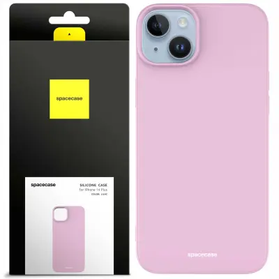 SPACECASE SILIKONSKI OVITEK ZA IPHONE 14 PLUS OVITEK LILAC