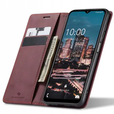 SPACECASE OVITEK DENARNICA ZA SAMSUNG GALAXY A14 5G RDEČ OVITEK