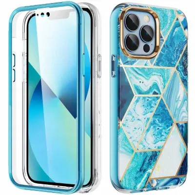 SPACECASE OVITEK SC MARBLE 360 ZA IPHONE 13 PRO MAX MODER