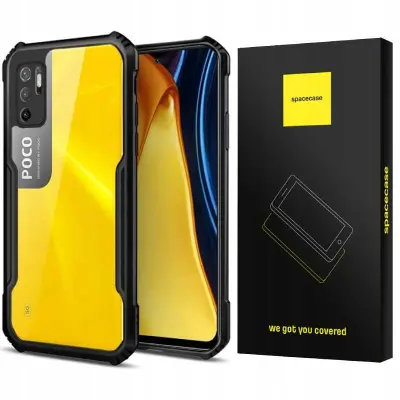 OVITEK SPACECASE ZA XIAOMI REDMI NOTE 10 5G POCO M3 PRO ČRN