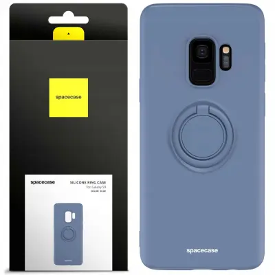 SPACECASE SILIKONSKI OVITEK OBROČ ZA SAMSUNG GALAXY S9 MODER