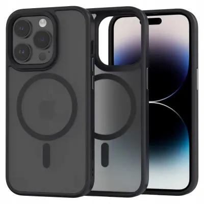 OVITEK SPACECASE HYBRID ZA IPHONE 14 PRO ČRN