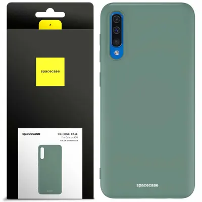 SILIKONSKI OVITEK SPACECASE ZA SAMSUNG GALAXY A50 ZELEN