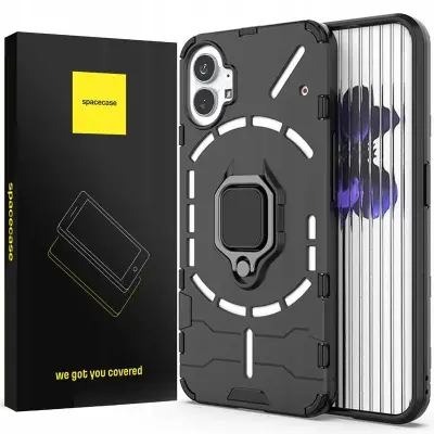 SPACECASE OVITEK OVITEK ZA NIČ TELEFON 1 X-RING ČRN