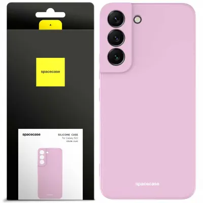 SILIKONSKI OVITEK SPACECASE ZA GALAXY S22 LILAC VIJOLIČEN