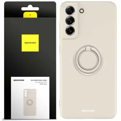 SPACECASE SILIKONSKI OBROČ GALAXY S21 FE CASE BONE COVER