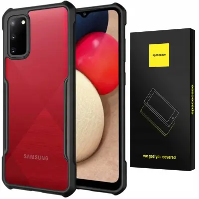 OVITEK SPACECASE CASE ZA SAMSUNG GALAXY A02S ČRN