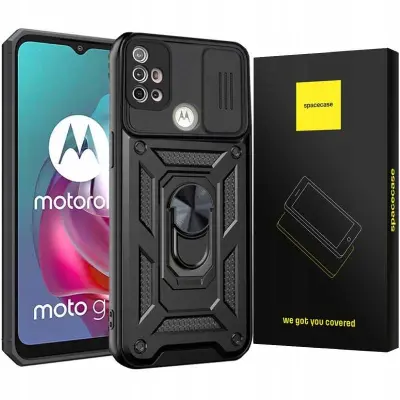 SPACECASE OVITEK ZA MOTOROLA MOTO G10 G30 ČRN